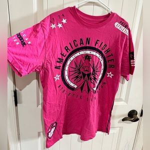American fighter men’s tee